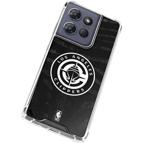 NBA LA Clippers Animal Print Moto G Power 5G (2025) Clear Case